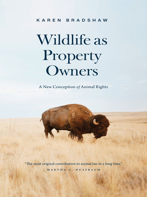 Title details for Wildlife as Property Owners by Karen Bradshaw - Available